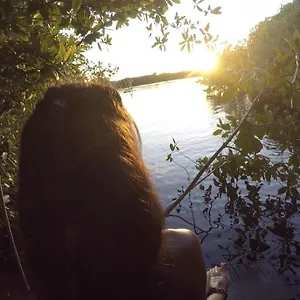 Cenote Encantado Eco-glamping Camp Campo de lujo Tulum